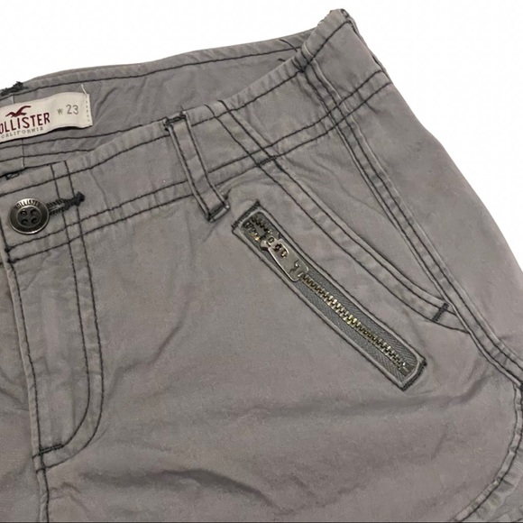 Hollister Shorts Size 00/23 Grey - Picture 2 of 5